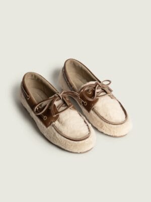 MOCASSINS BATEAU ALPINA TAUPE