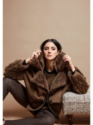 GILET IMITATION FOURRURE