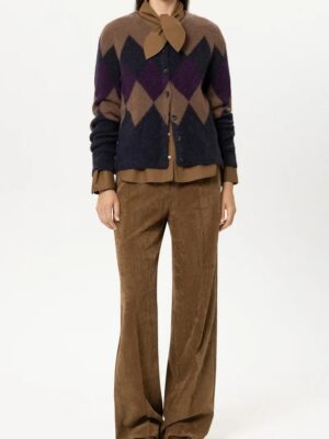 GILET A MOTIFS
