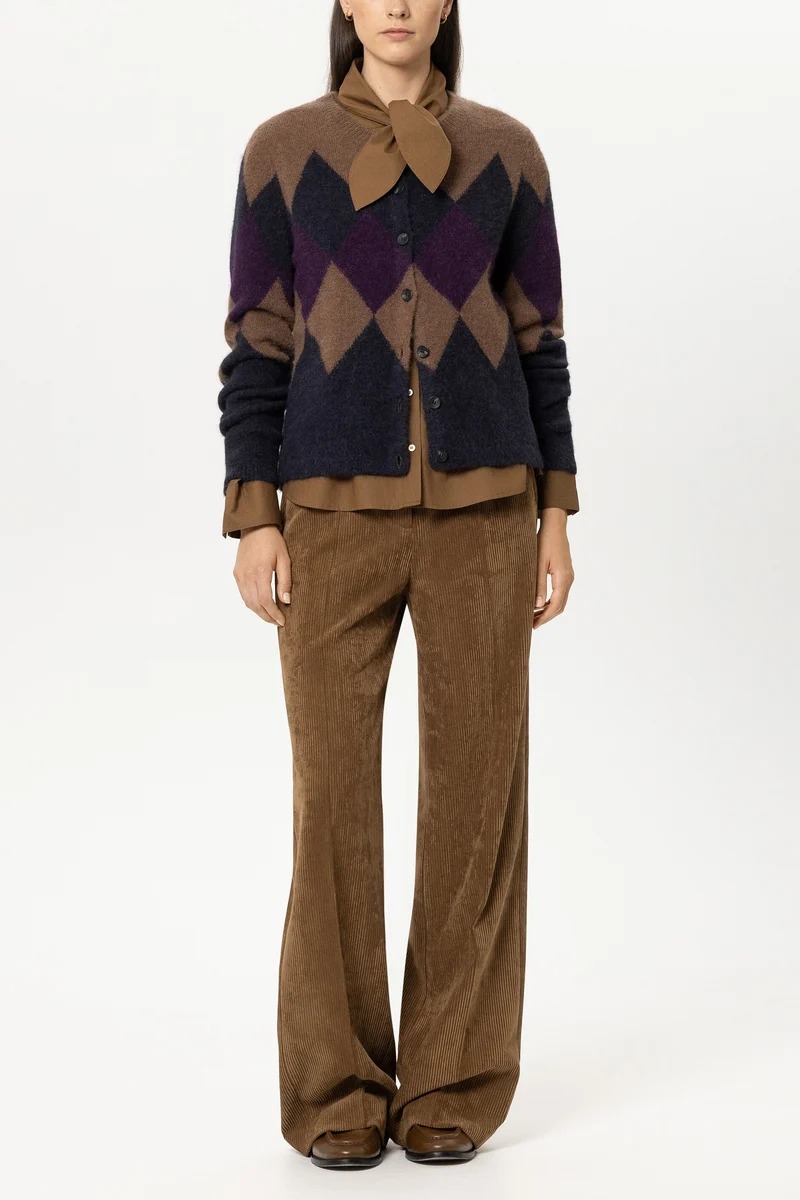 GILET A MOTIFS