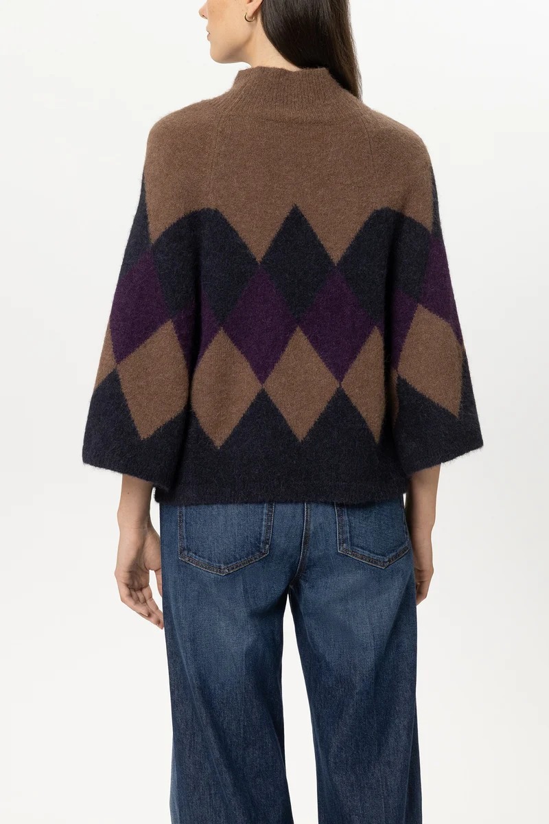 PULL-OVER CAPE A MOTIFS – Image 4