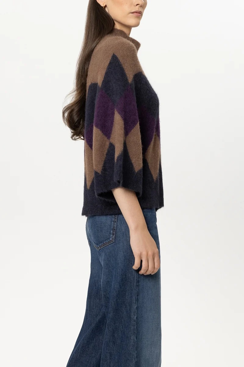 PULL-OVER CAPE A MOTIFS – Image 3
