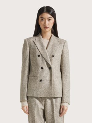 VESTE EN LAINE STYLE FEUTRE